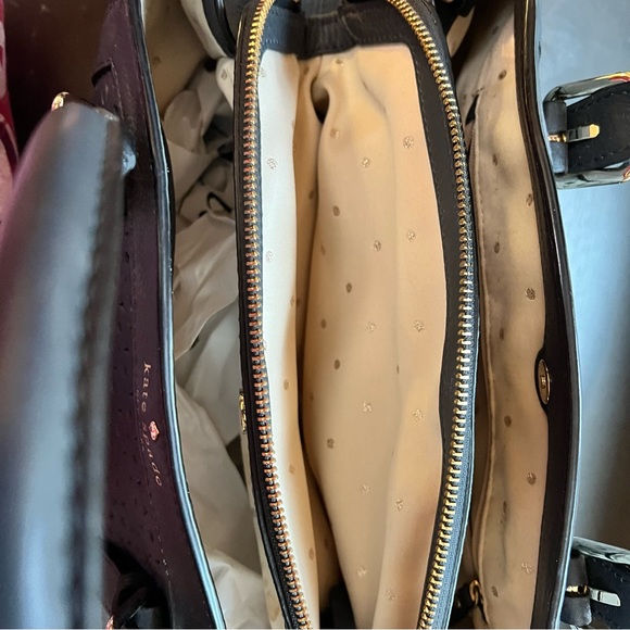 EUC grayish-blue Kate Spade bag with strap - Picture 9 of 9